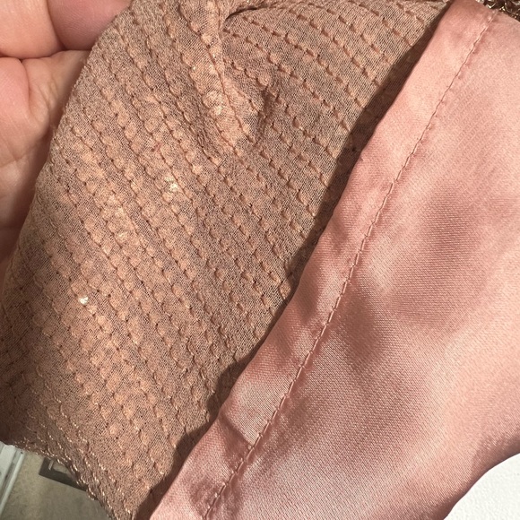 Retrofête The Ella Sequin Dress in Bronze. - Picture 4 of 6